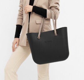 O bag classic black & rope