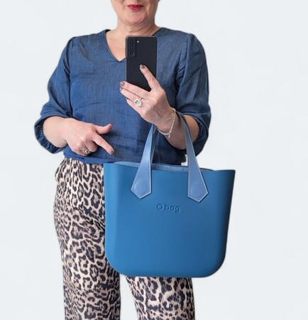 O bag mini denim & light blue| SALE