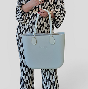 O bag classic milk & grey