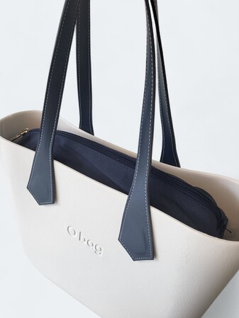 O bag classic milk & blue | SALE