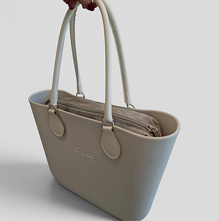 O bag classic milk & grey