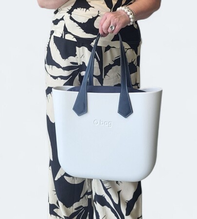 O bag classic white & blue | SALE