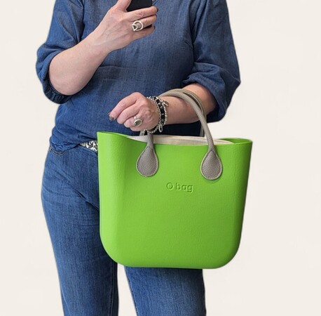 O bag mini greenery & turtledove | SALE