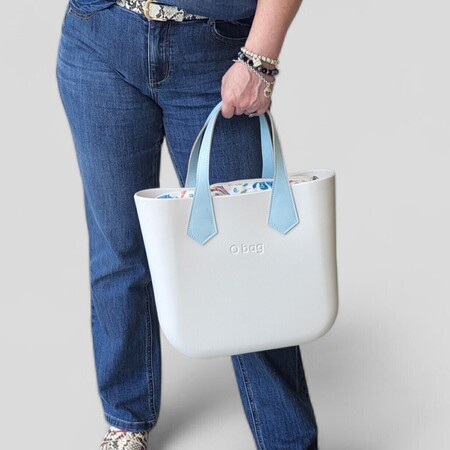 O bag mini white & seahorse| SALE