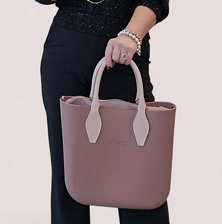 O bag mini old & smoke pink | SALE