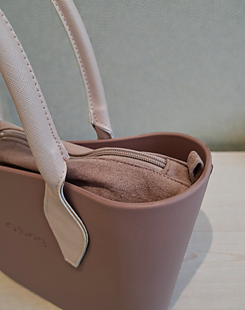 O bag mini old & smoke pink | SALE