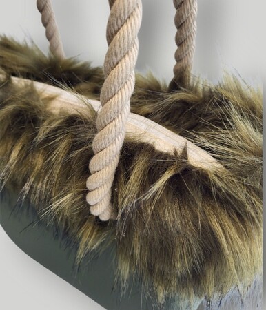 O bag mini military & furry | Black Friday Deal