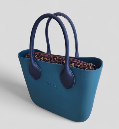 O bag mini blue lagoon & leopard| Black Friday Deal