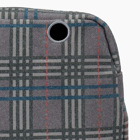 O bag reverse insert zip-up | scottish | blue lagoon | SALE