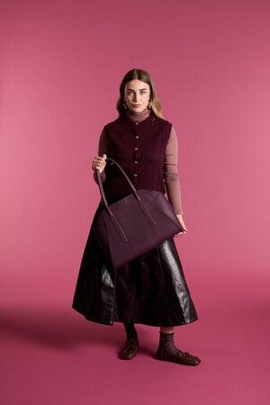 O bag unique | burgundy