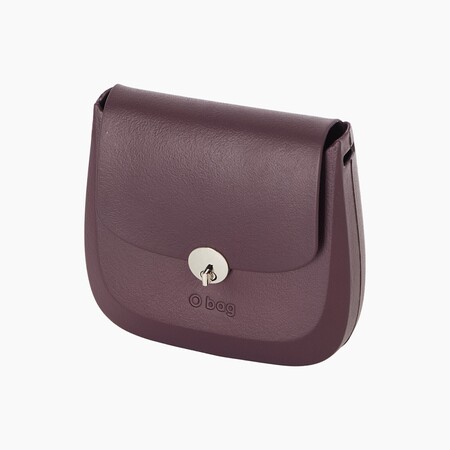 O bag chase body + flap | burgundy