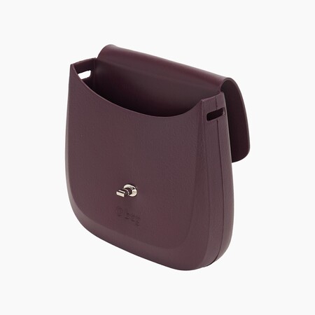O bag chase body + flap | burgundy