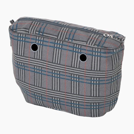 O bag classic insert zip-up | scottish dark | blue lagoon