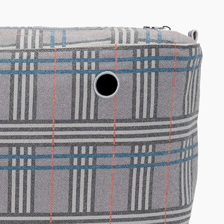 O bag classic insert zip-up | scottish dark | blue lagoon