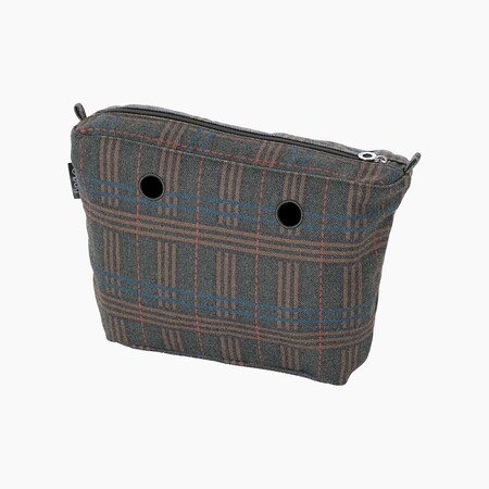 O bag mini insert zip-up | scottish dark | military
