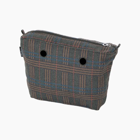 O bag mini insert zip-up | scottish dark | military