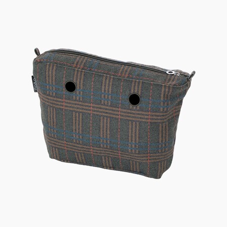 O bag mini insert zip-up | scottish dark | military | SALE