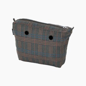 O bag mini insert zip-up | scottish dark | military | SALE