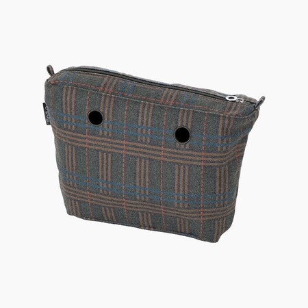 O bag mini insert zip-up | scottish dark | military | SALE
