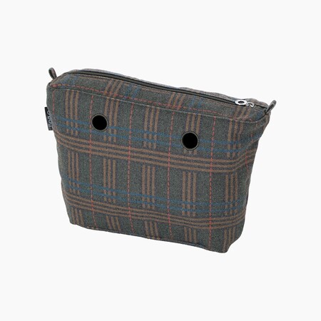 O bag mini insert zip-up | scottish dark | military