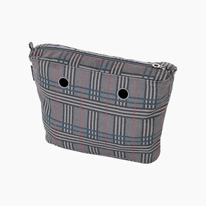 O bag mini insert zip-up | scottish dark | blue lagoon