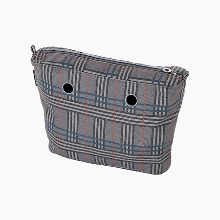 O bag mini insert zip-up | scottish dark | blue lagoon | SALE