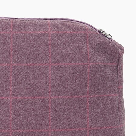 O bag unique insert zip-up |  | square | burgundy