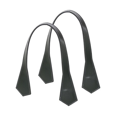 O bag short handles | pointy | military