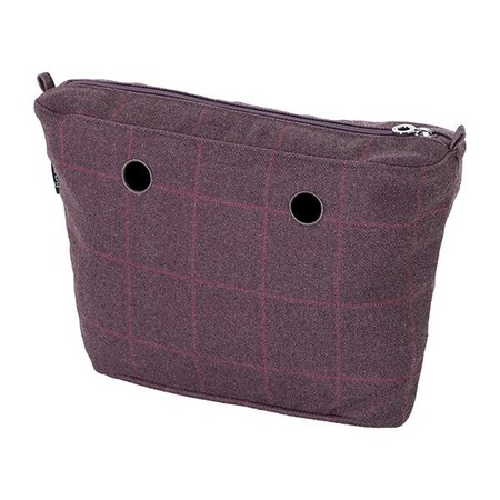 O bag urban midi burgundy & old pink