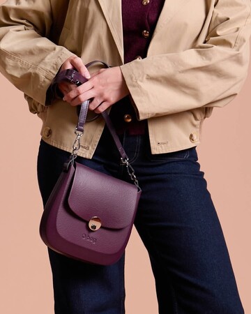 O bag chase | burgundy