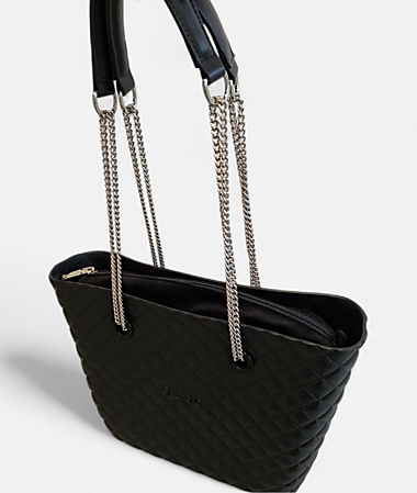 O bag urban midi black & chain