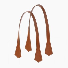 O bag long handles | pointy | leather