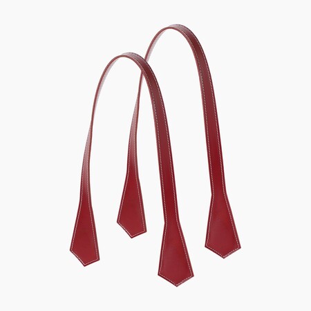 O bag long handles | pointy | cherry
