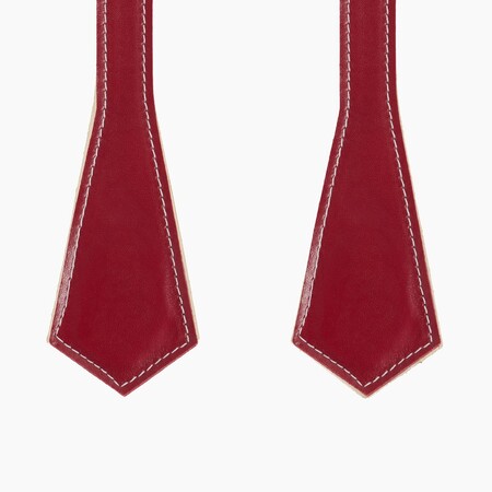 O bag long handles | pointy | cherry