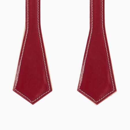 O bag long handles | pointy | cherry