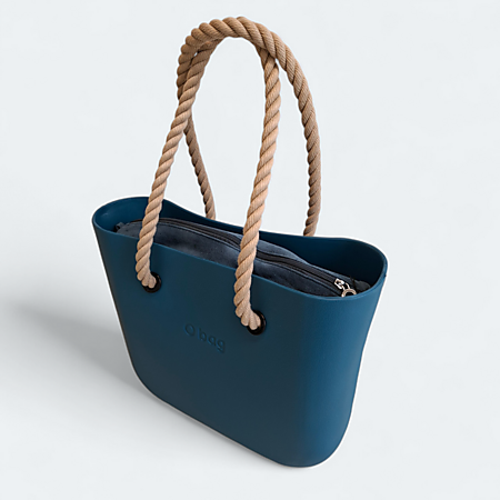 O bag classic blue lagoon & rope