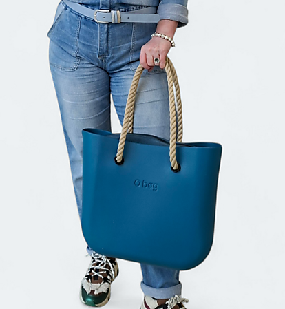 O bag classic blue lagoon & rope
