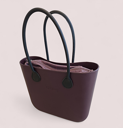 O bag classic burgundy & square  | SALE