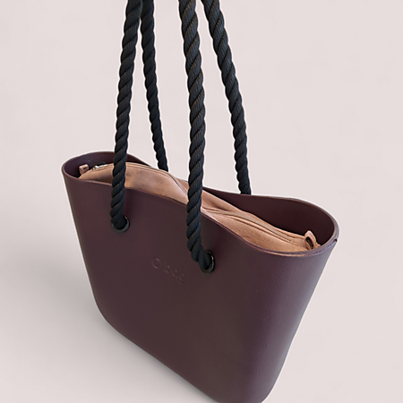 O bag classic burgundy & old pink  | SALE
