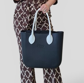 O bag classic black & white