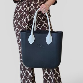 O bag classic black & white