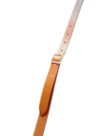 O bag shoulder strap 80/120 with buckle | cognac