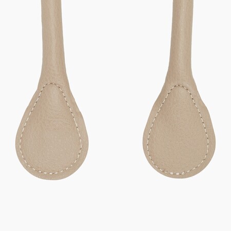 O bag long handles | hammered | turtledove | bestseller