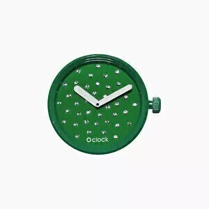O clock dial crystal emerald