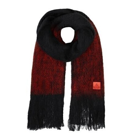 Check blanket sjaal | navy blue/dark red