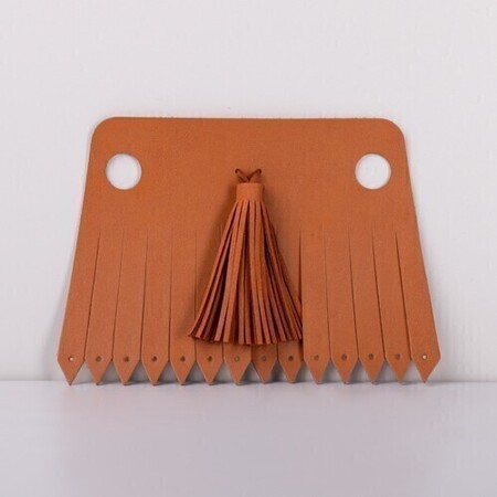 Ju'stO | J-Tassel |  light brown | Uitverkoop