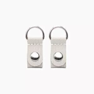 O bag clips (silver) | nappa easy | milk