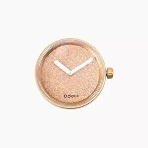 O clock dial glimmer gold