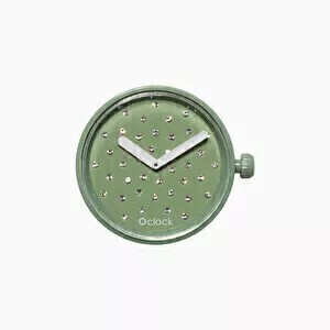 O clock dial crystal sage