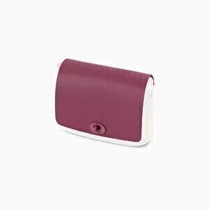 O bag pocket flap in material XL Extralight cassis